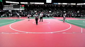 110 lbs Quarterfinal - Porter Adams, GFF3 vs Logan Stocum, PRW1