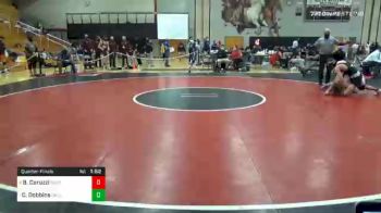 138 lbs Quarterfinal - Bryson Coruzzi, South Western vs Caden Dobbins, Dallastown