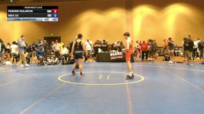 126 lbs Cons. Quarters - Parker Kolarcik, Mac Wrestling Club vs Max Lu, Haverford Wrestling Club