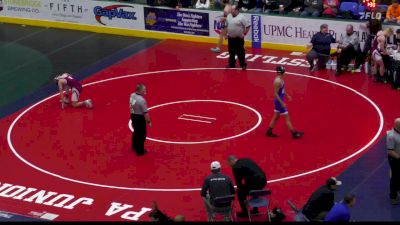 132 lbs Round Of 16 - Owen Steger, Ridgway vs Jason Dube, General McLane