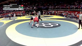 G-135 lbs Quarterfinal - Nora Mooney, G-Fair. Park Fairview vs Addi Lyon, G-Marysville