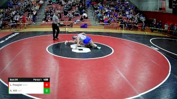 130 lbs Champ. Round 2 - Addison Hill, United vs Logan Peagler, Greater Latrobe