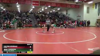 Round 1 - Jalynn Goodale, Osage vs Bree Swenson, Vinton-Shellsburg