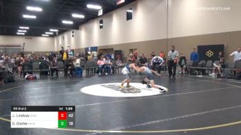 75 lbs Prelims - James Lindsay, Ohio Nat Scarlet vs Dj Clarke, Minion Green (GA)