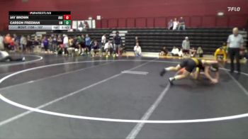 157 lbs Champ. Round 2 - Carson Freeman, Montevallo vs Jay Brown, Andrew College