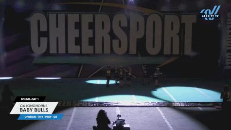 C4 Longhorns - Baby Bulls [2023 L1.1 Tiny - PREP - D2 Day 1] 2023 CHEERSPORT Cartersville Classic