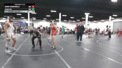 120 lbs Champ. Round 2 - Alex Su, Unattached vs Gabe Campanelli, Kraken