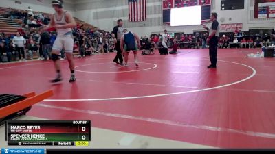 220 lbs 3rd Place Match - Marco Reyes, Tri-City United vs Spencer Henke, Dassel-Cokato-Litchfield