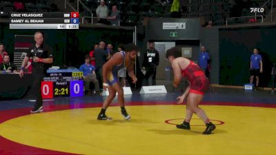 79 kg (non-olympic) 3rd Place Match - Cruz Velasquez, Burnaby Mtn WC vs Samey Al Beajan, National Capital WC