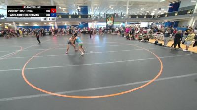 170 lbs Semifinal - Destiny Martinez, Unattached vs Adelaide Holderman, Unattached
