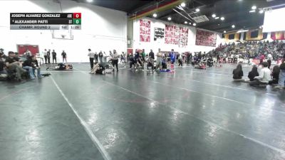 132 lbs Champ. Round 2 - Joseph Alvarez Gonzalez, Adelanto vs Alexander Patti, South Torrance