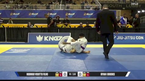 Iryan I Brooks vs Rodrigo Vidotto Filho 2026 Pan Jiu Jitsu IBJJF Championship