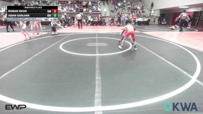 55 lbs Rr Rnd 5 - Roman HIcks, Raw Wrestling Club vs Aidan Garland, Berryhill Wrestling Club