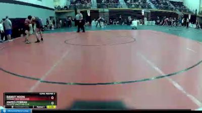 160 lbs Cons. Round 2 - Mateo Porras, Munster Wrestling Club vs Danny Moon, Warsaw Tiger Wrestling