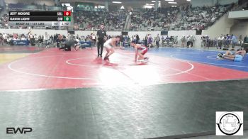 101 lbs Round Of 16 - Jett Moore, Collinsville Junior High vs Gavin Light, Coweta