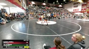 120 lbs Semifinal - Tai McBride, Jackson Hole vs Alexis Angell, Star Valley