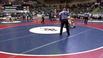 6A 190 lbs 1st Place Match - Evan Mckinnis, Little Rock Central High School vs Kaden McCrary, Rogers Heritage High School