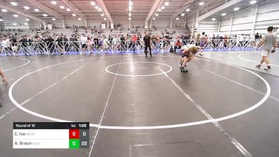 138 lbs Round Of 16 - Cam Ice, MetroWest United Black vs Alex Braun, Team Shutt Dynasty