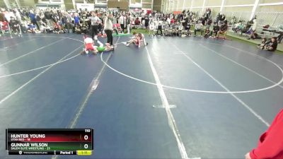 110 lbs Champ Round 1 (16 Team) - Gunnar Wilson, Salem Elite Wrestling vs Hunter Young, Utah Red