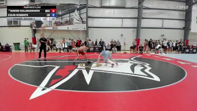 70 kg Champ. Round 2 - Hunter Hollingsworth, Oklahoma Regional Training Center vs Colin Roberts, Lake Erie RTC