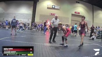 140 lbs Round 3 (6 Team) - Seth Toris, BadBass vs Konner Kimmy, Untouchables Black