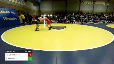 193 lbs Round Of 32 - David Calkins Jr., Liberty-Brentwood vs Santino Brasco, Norwin (PA)