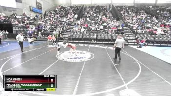 4A 135 lbs Quarterfinal - Noa Omessi, Park City vs Madeline Woolstenhulme, Mountain Crest