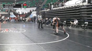 6-7A 114 Semifinal - Darby Mckay, James Clemens HS vs Jessalynn Allen, Grissom HS