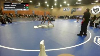 105 lbs Quarterfinal - Emiri Sarabia, San Luis Obispo vs Jaynica Trevino, Pioneer Valley
