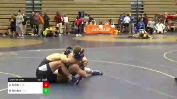 165 lbs Consi Of 16 #1 - Ayden Miller, Clarion-Unattached vs Brian Borden, Penn State Unattached