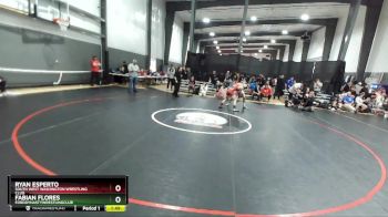 143.3 Round 5 - Ryan Esperto, South West Washington Wrestling Club vs Fabian Flores, FordDynastyWrestlingClub