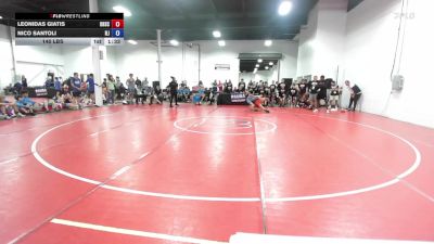 140 lbs Leonidas Giatis, Ohio Scarlet vs Nico Santoli, New Jersey