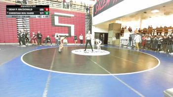 106 lbs Round Of 16 - Sean P. MacDonald, Longmeadow vs Christian Bou Habib, Tri-County