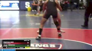 126 lbs Cons. Round 1 - Isaac Mendoza, El Toro vs Cristian Mier, Paloma Valley