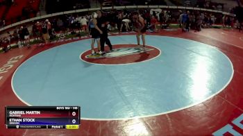 145 lbs Quarterfinal - Gabriel Martin, Montana vs Ethan Stock, Oregon