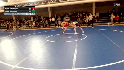 133 lbs Champ. Round 2 - John Marriott, Northern Oklahoma College-Tonkawa vs Case Jurgens, Southeast Community College