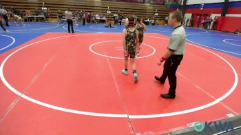 96-100 lbs Rr Rnd 4 - Mason Moore, Glenpool Youth Wrestling vs Brody Johnson, Glenpool Youth Wrestling