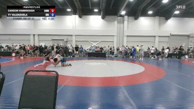 150 lbs Champ. Rd Of 32 - Carson Kimbrough, Compound Wrestling vs Ty Valenzuela, Slate Wrestling Academy