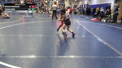 84 lbs Consy 7 - Rocco Soehnlen, G3 vs Ethan Suer, Elder