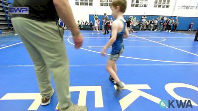 43 lbs Consolation - Dane Andrews, Carl Albert vs Henry Garner, Bridge Creek Youth Wrestling