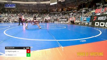 85 lbs Consi Of 8 #1 - Dodger Nightingale, Tiger Trained Wrestling vs Henry Hibdon, Barnsdall Youth Wrestling