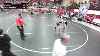 126 lbs Cons. Round 2 - Cody Carpenter, Rocky Mountain vs JT Cutler, Soda Springs