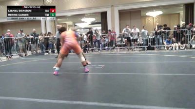 132 lbs Round Of 256 - Ezekiel Sisneros, Los Lunas HS vs Merric Carnes, Temescal Canyon HS