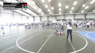 55 lbs Rr Rnd 1 - William Carpenter, 505 Wc vs Abraham Garcia, ReZults Wrestling