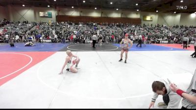 150 lbs Consi Of 4 - Adam Peterson, Top Fuelers WC vs Rickey Ramirez, Willits Grappling Pack