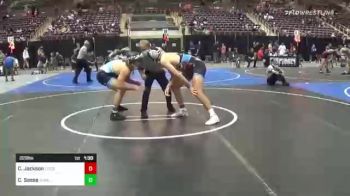 220 lbs Semifinal - Cole Jackson, Oregon vs Carson Sasse, Junkyard Dogs WC