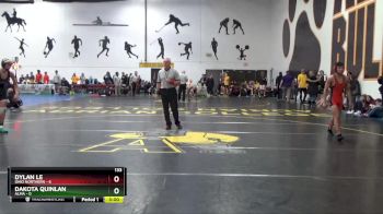 133 lbs Round 3 (10 Team) - Dylan Le, Ohio Northern vs Dakota Quinlan, Alma