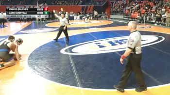 1A 215 lbs Quarterfinal - Jarrod Fulcher, Heyworth vs Dane Olmstead, Freeburg