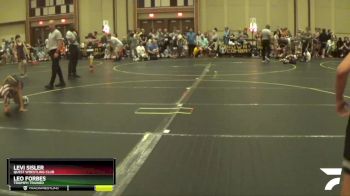 60 lbs Round 2 - Levi Sisler, Quest Wrestling Club vs Leo Forbes, Triumph Trained