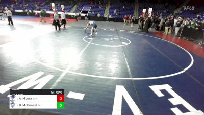 120 lbs Quarterfinal - Adler Moura, Bow vs Brody McDonald, Salem, NH